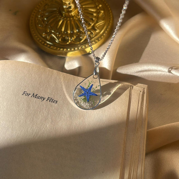 Aqua starfish | Necklace