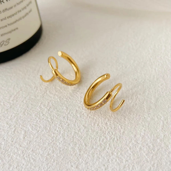 Olivia earrings | 18k gold plated