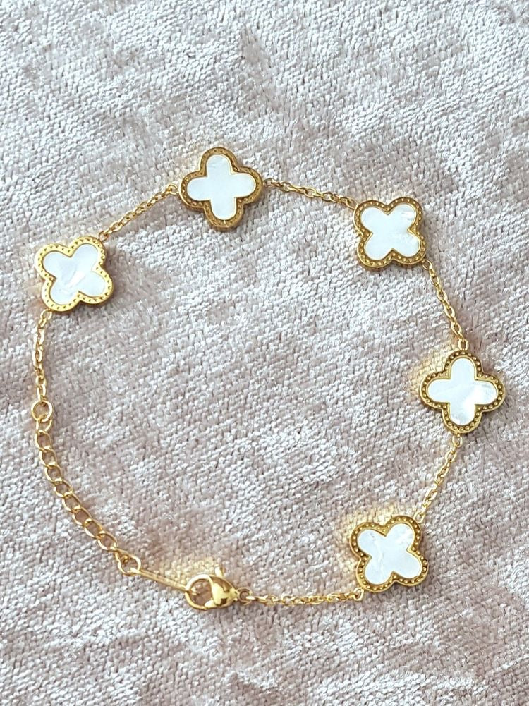 Clove | 18 gold plated bracelet