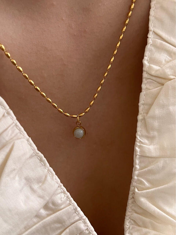 Fiona | gold plated necklace