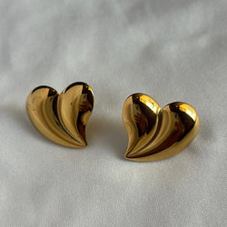 Heart studs