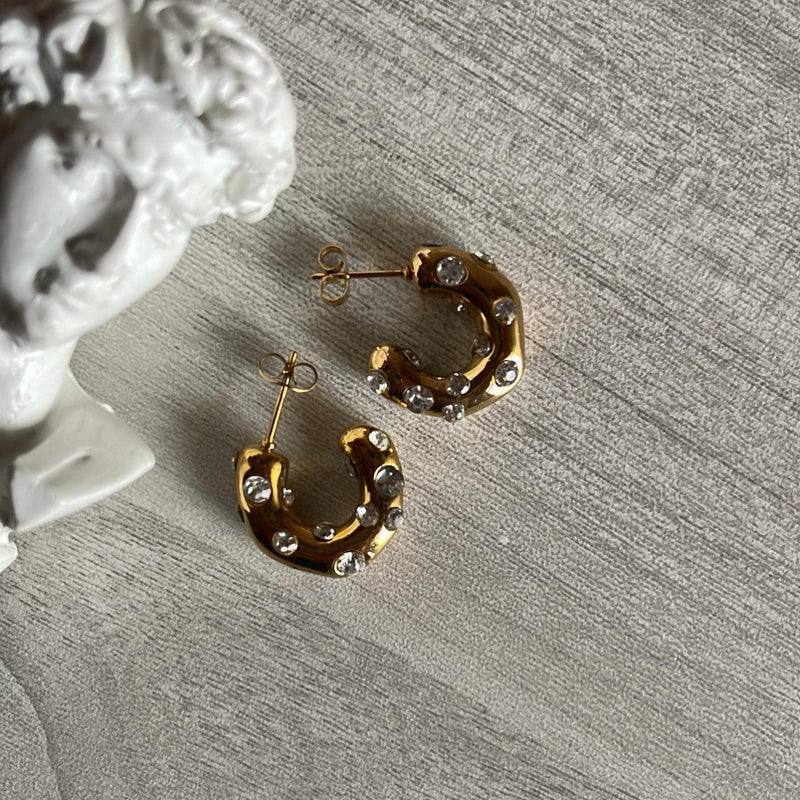Adler | 18k gold plated earrings.