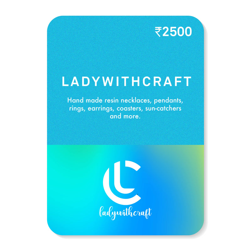 Ladywithcraft's Gift Card