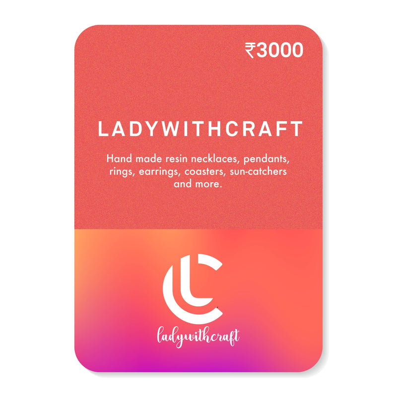 Ladywithcraft's Gift Card